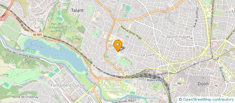 localisation de l'entreprise MADAME LOLA PRUNIER à DIJON