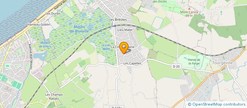 localisation de l'entreprise MADAME LOLA RABOUILLE à BLONVILLE-SUR-MER