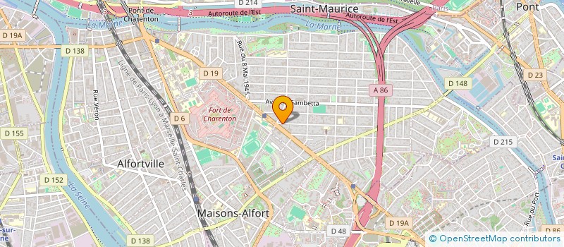 localisation de l'entreprise MADAME LOLA RAMANANTSOA  MAISONS-ALFORT