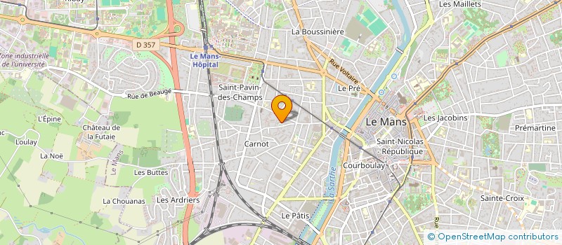 localisation de l'entreprise MADAME LOLA RANNOU à LE MANS