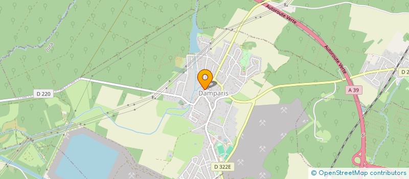 localisation de l'entreprise MADAME LOLA RATEAU  DAMPARIS