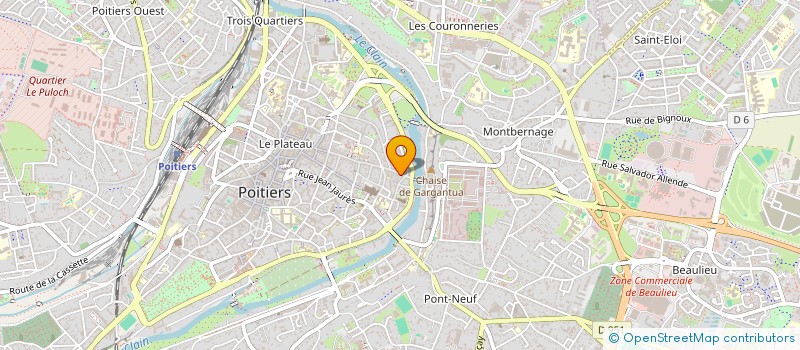 localisation de l'entreprise MADAME LOLA REAU  POITIERS