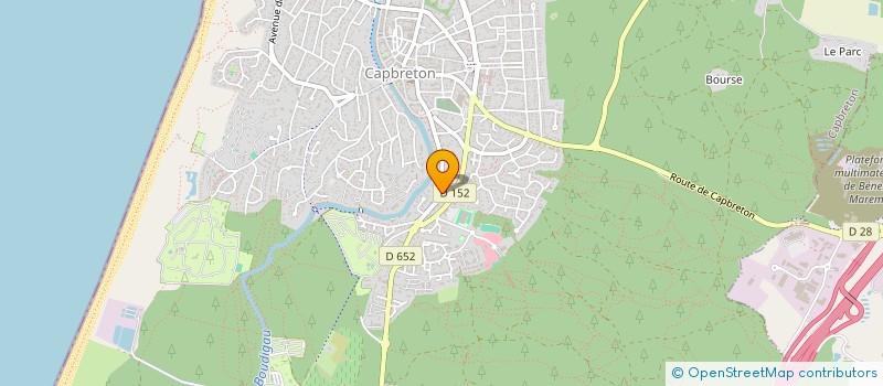 localisation de l'entreprise MADAME LOLA RENARD--ARRIBEUX  CAPBRETON