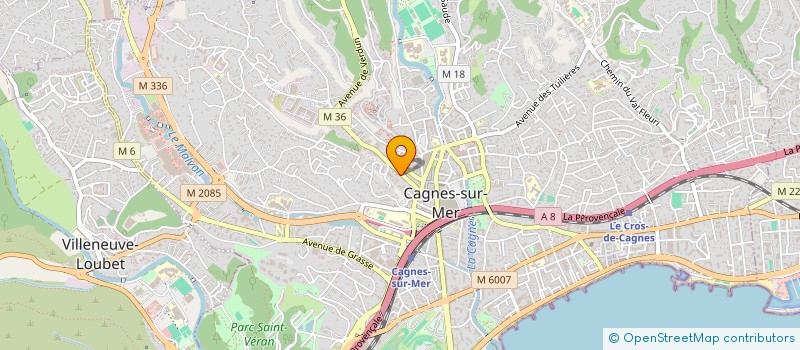 localisation de l'entreprise MADAME LOLA ROMEO à CAGNES-SUR-MER