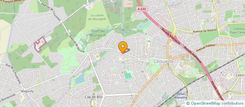 localisation de l'entreprise MADAME LOLA SALARDAINE à PESSAC