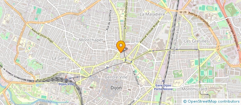 localisation de l'entreprise MADAME LOLA SANTIAGO  DIJON