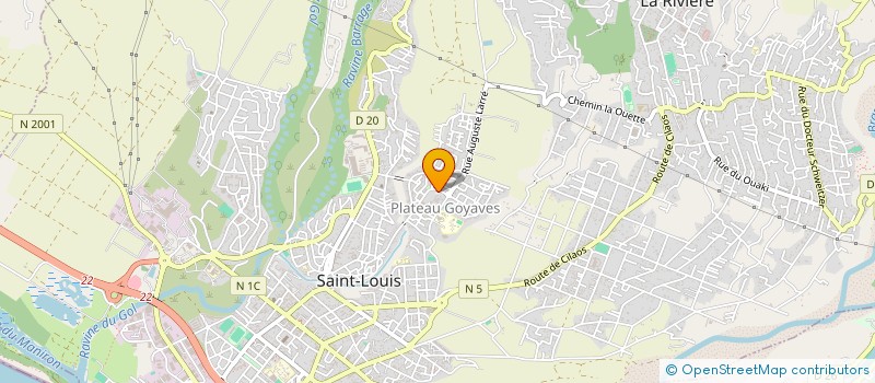 localisation de l'entreprise MADAME LOLA SAVIGNY à SAINT-LOUIS