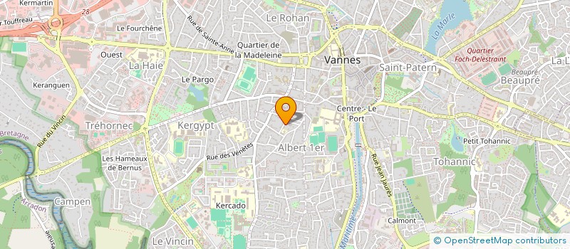 localisation de l'entreprise MADAME LOLA STRAGIER à VANNES