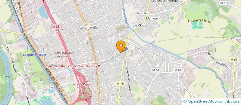 localisation de l'entreprise MADAME LOLA THOMAS à TOULOUSE