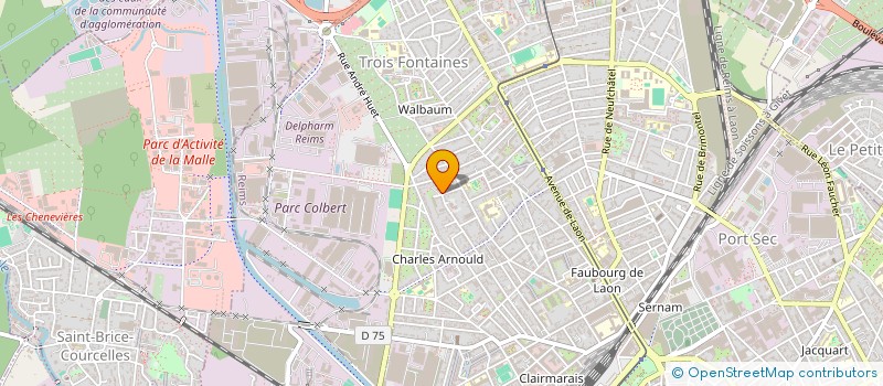 localisation de l'entreprise MADAME LOLA TORREJON  REIMS