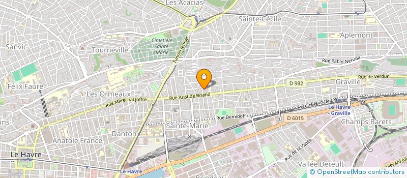 localisation de l'entreprise MADAME LOLA TREF à LE HAVRE