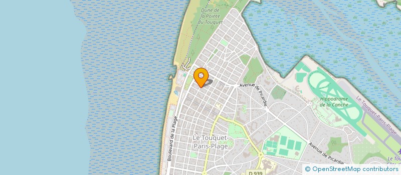 localisation de l'entreprise MADAME LOLA TULUMOVIC  LE TOUQUET-PARIS-PLAGE