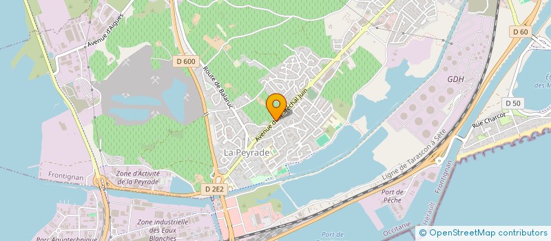 localisation de l'entreprise MADAME LOLA VAGANAY à FRONTIGNAN