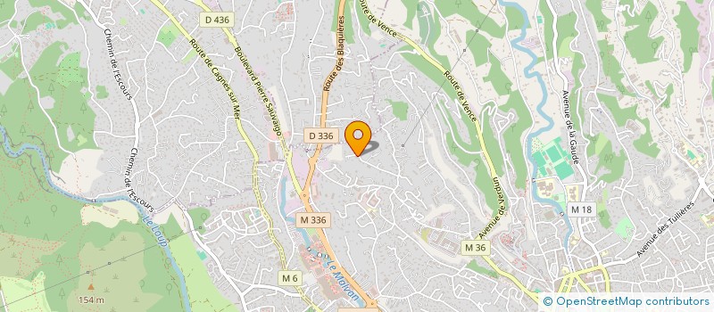 localisation de l'entreprise MADAME LOLA VARLET à CAGNES-SUR-MER