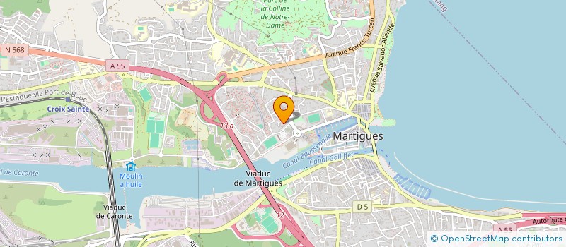 localisation de l'entreprise MADAME LOLA VICARI  MARTIGUES