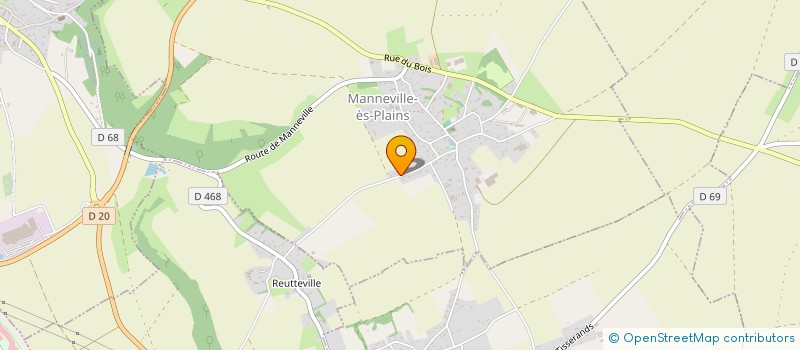 localisation de l'entreprise MADAME LOLA VIGNAGOGUE  MANNEVILLE-ES-PLAINS