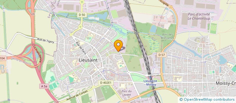 localisation de l'entreprise MADAME LOLA VILADRICH  LIEUSAINT