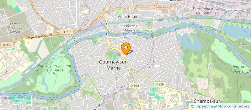 localisation de l'entreprise MADAME LOLA VOILLET à GOURNAY-SUR-MARNE