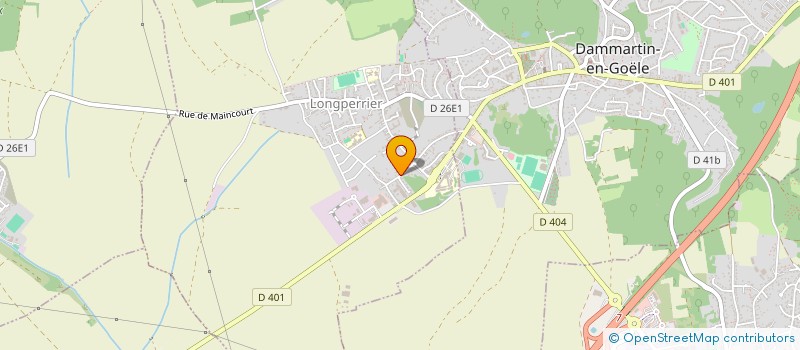 localisation de l'entreprise MADAME LOLADE CHITOU  LONGPERRIER