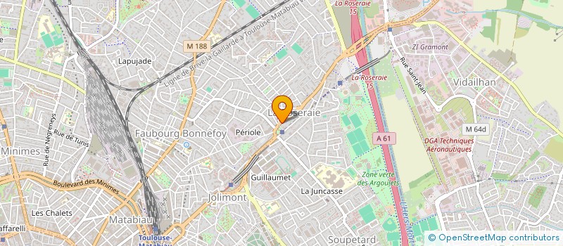 localisation de l'entreprise MADAME LOLITA ANDRE  TOULOUSE