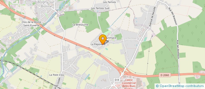 localisation de l'entreprise MADAME LOLITA ANGRAND à CHECY
