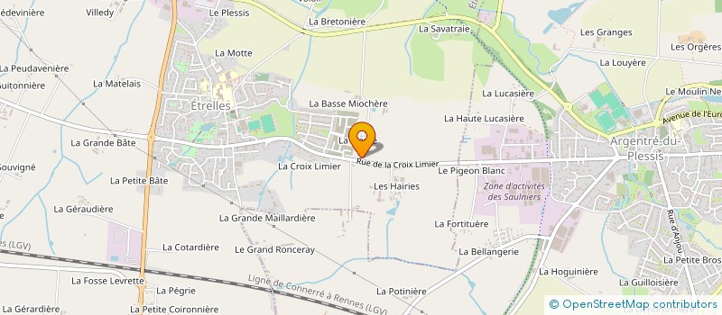 localisation de l'entreprise MADAME LOLITA BACHELIN  LE PERTRE