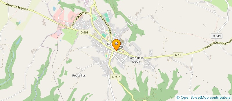 localisation de l'entreprise MADAME LOLITA CASTELBOU  REQUISTA