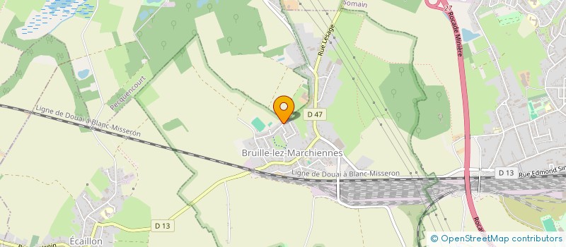 localisation de l'entreprise MADAME LOLITA DESCAMPS  BRUILLE-LEZ-MARCHIENNES