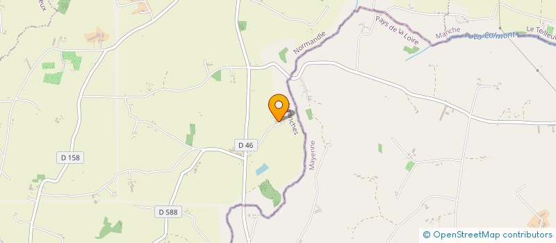 localisation de l'entreprise MADAME LOLITA ESPANOCHE  LE TEILLEUL