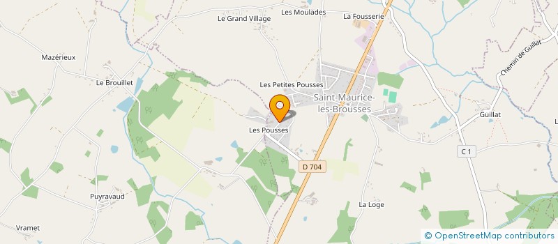 localisation de l'entreprise MADAME LOLITA FARGES à SAINT-MAURICE-LES-BROUSSES