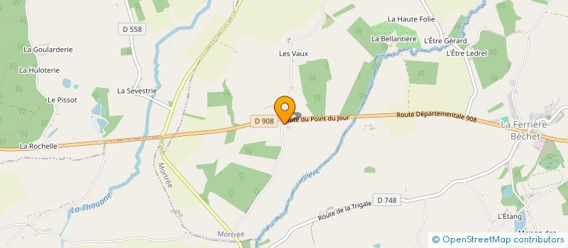 localisation de l'entreprise MADAME LOLITA FOUQUET  MORTREE