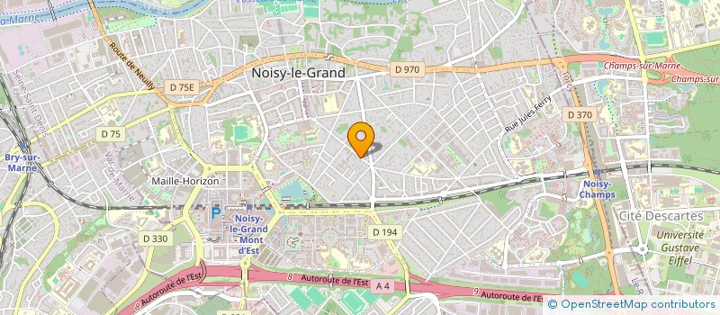 localisation de l'entreprise MADAME LOLITA GRASSIA à NOISY-LE-GRAND