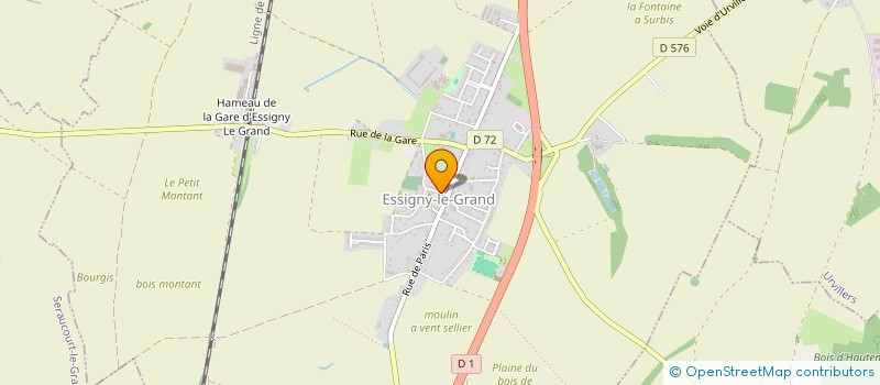 localisation de l'entreprise MADAME LOLITA HENOCQUE à ESSIGNY-LE-GRAND