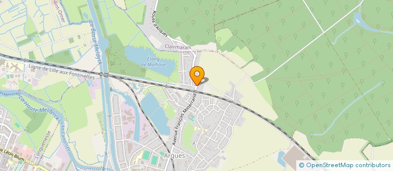 localisation de l'entreprise MADAME LOLITA LE FALHER  ARQUES