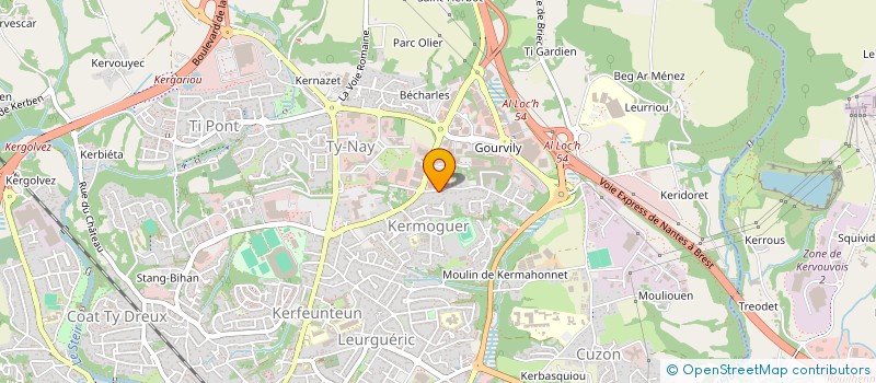 localisation de l'entreprise MADAME LOLITA LE HEN  QUIMPER