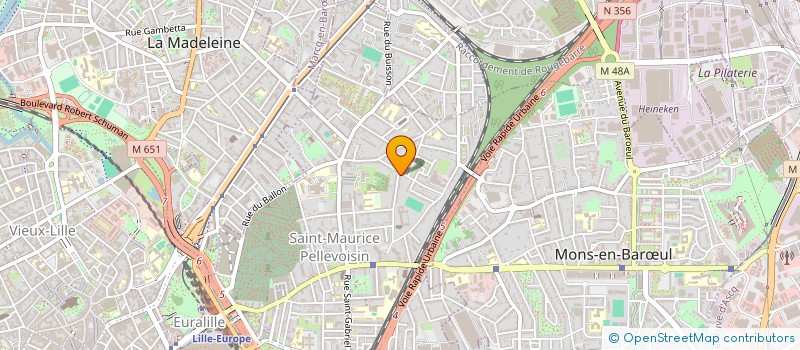 localisation de l'entreprise MADAME LOLITA LEBLANC  LILLE