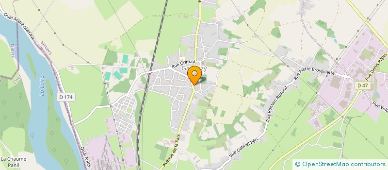 localisation de l'entreprise MADAME LOLITA MARCEAU  GARCHIZY