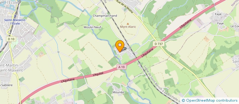 localisation de l'entreprise MADAME LOLITA MOTILLON  NANTEUIL