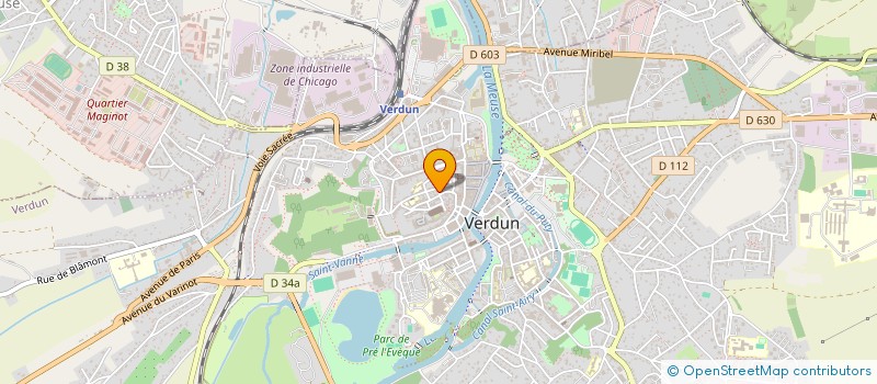 localisation de l'entreprise MADAME LOLITA OUDINET  VERDUN