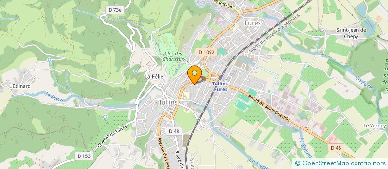 localisation de l'entreprise MADAME LOLITA PETITGARS  TULLINS