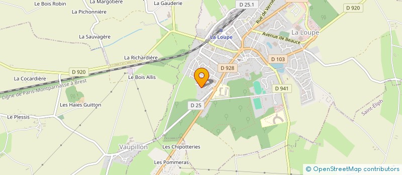 localisation de l'entreprise MADAME LOLITA PIERRE-MARIE à LA LOUPE