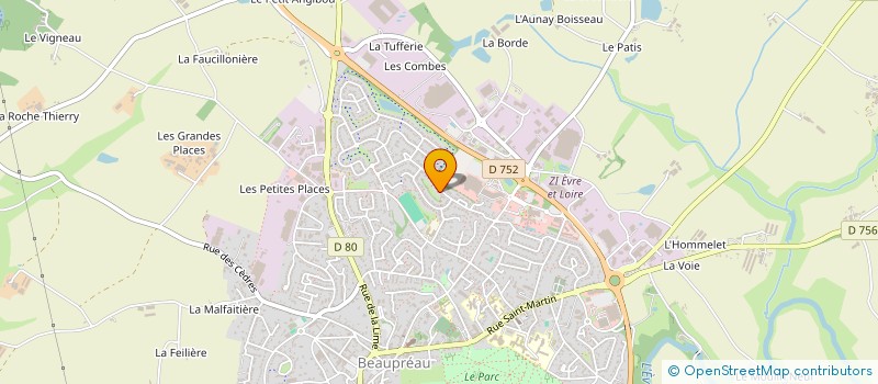 localisation de l'entreprise MADAME LOLITA SADOUNI à BEAUPREAU-EN-MAUGES