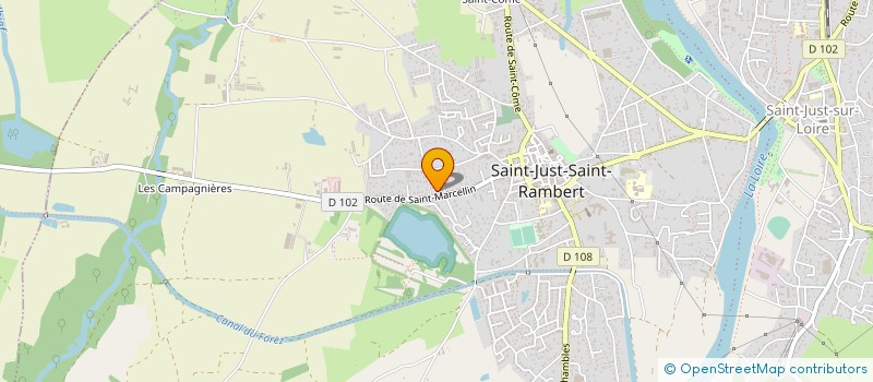 localisation de l'entreprise MADAME LOLITA SALOMON  SAINT-JUST-SAINT-RAMBERT