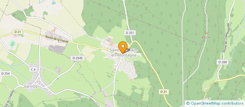 localisation de l'entreprise MADAME LOLITA SALVI  SAINT-GERMAIN-EN-MONTAGNE