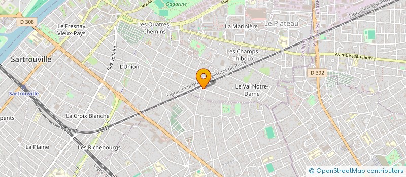 localisation de l'entreprise MADAME LOLITA SCHERRER à SARTROUVILLE