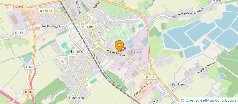 localisation de l'entreprise MADAME LOLITA TICHANT  LILLERS