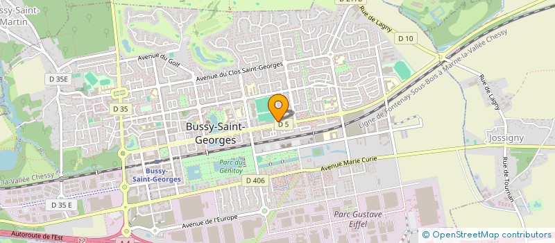 localisation de l'entreprise MADAME LOLITA TRAN  BUSSY-SAINT-GEORGES