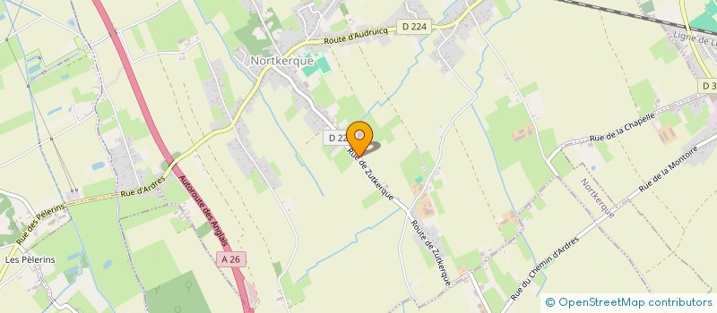 localisation de l'entreprise MADAME LOLITA VANDENDORPE  AUDRUICQ