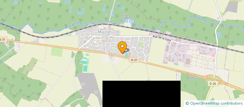 localisation de l'entreprise MADAME LOLLITA MARTINHO  MUIZON