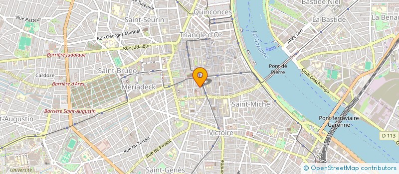 localisation de l'entreprise MADAME LOLLY NZAMBA  BORDEAUX